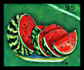Картина "Астраханский арбуз"